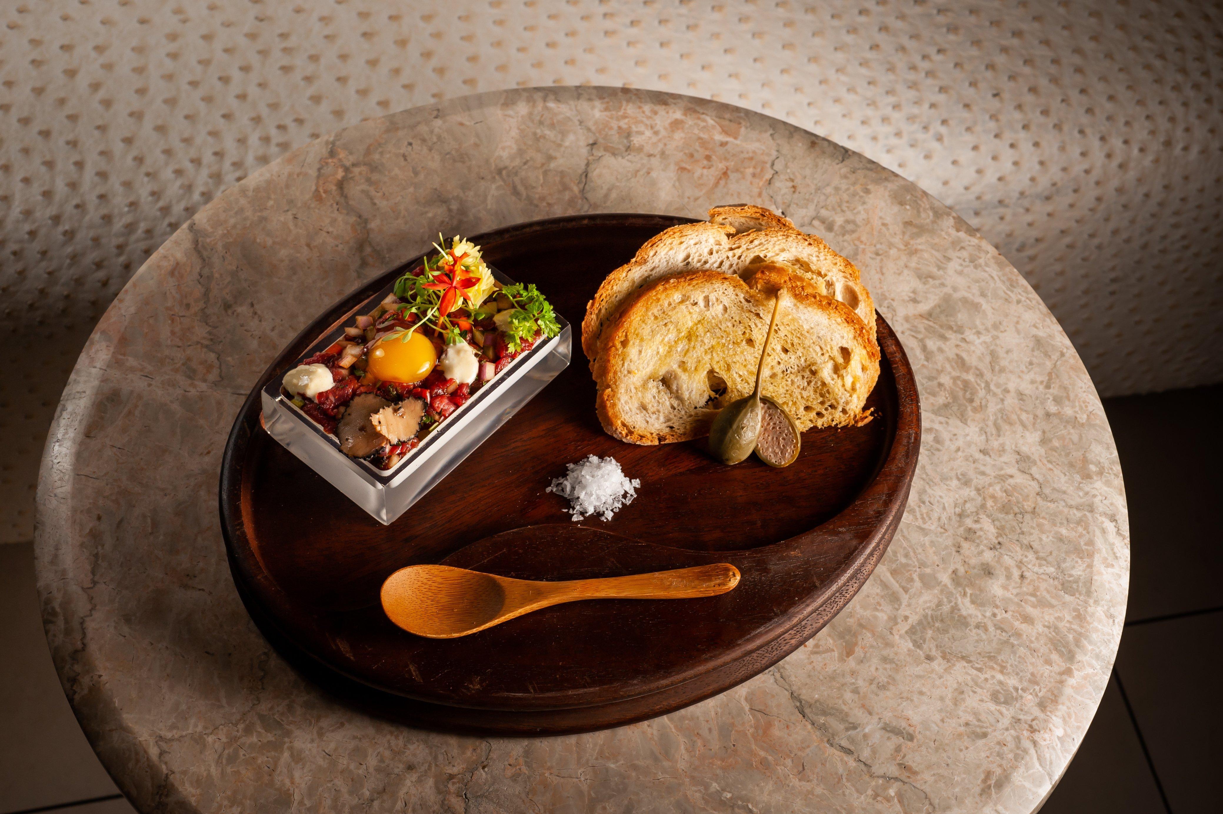 Kimpton Epic Hotel By Ihg Miami Bagian luar foto A typical tapas plate